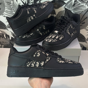 DOUBLE BLACK DIOR CUSTOM