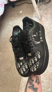 DOUBLE BLACK DIOR CUSTOM