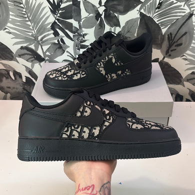 DOUBLE BLACK DIOR CUSTOM